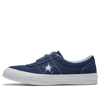 (WMNS) Converse One Star Navy Blue Zipper 564207C