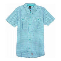 Air Jordan Hip Check Woven Short Sleeve Shirt 'Sky Blue' 467351-102