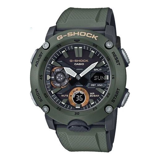 CASIO G-Shock Analog-Digital 'Green' GA-2000-3APR