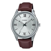 CASIO DRESS Series Vintage Businesses Men's Mens Silver Analog MTP-V005L-7B5