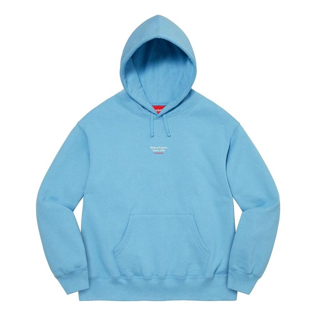 Supreme World Famous Micro Hooded Sweatshirt 'Teal' SUP-SS23-090