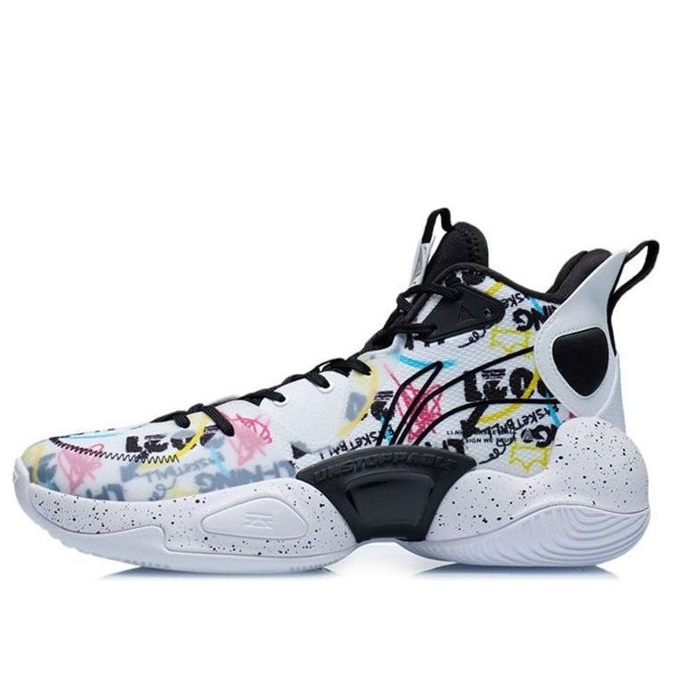Li-Ning High-Top White/Black ABPR067-4