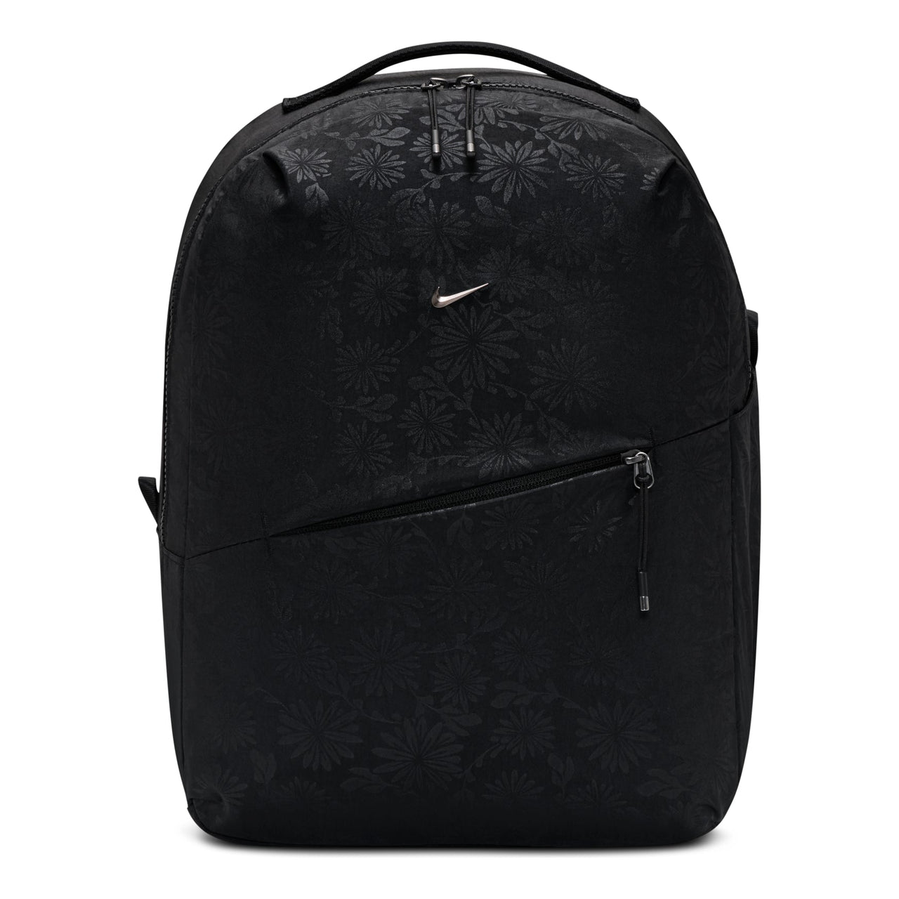 Nike Aura Floral 24L Backpack 'Black Gunmetal' IQ1267-010