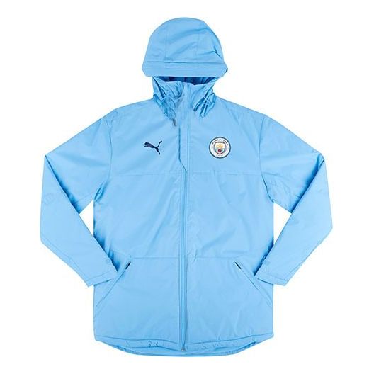 PUMA 2020-21 Manchester City Winter Training Jacket 'Blue' 757899-01