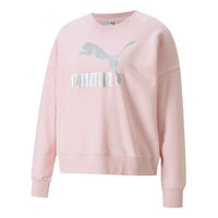(WMNS) PUMA CLASSICS Metallic LOGO Crew TR 535276-16