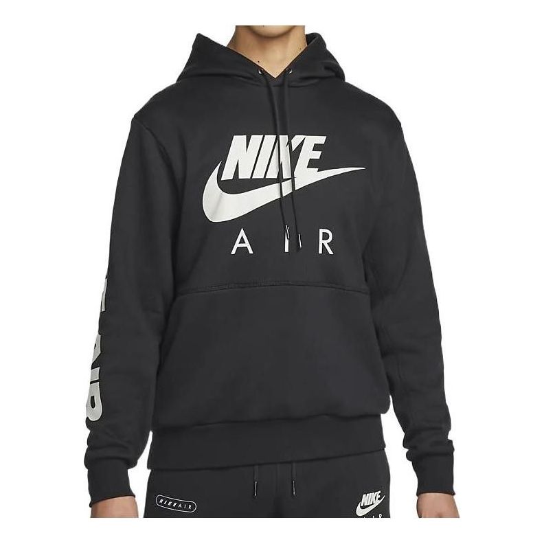 Nike Alphabet Kangaroo Hoodie Men's Black DM5203-010