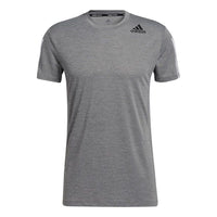 adidas Hrdy 3s Tee Training Sports Short Sleeve Gray GP7655