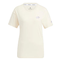 (WMNS) adidas Parley Ocean Plastic Graphic T-Shirt 'White' HE7339