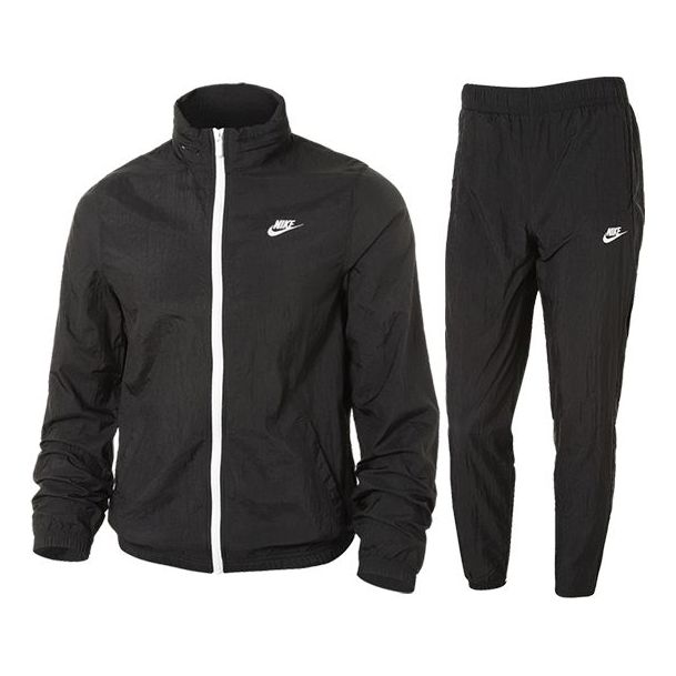 بدلة رياضية Nike Sportswear مقاس M "أسود أبيض" DM6848-010