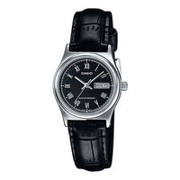 CASIO Quartz Waterproof Black Analog LTP-V006L-1B