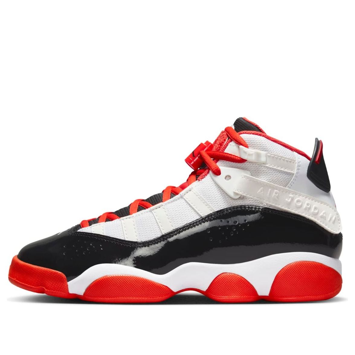 (GS) Air Jordan 6 Rings 'White Black Team Orange' DV1345-108