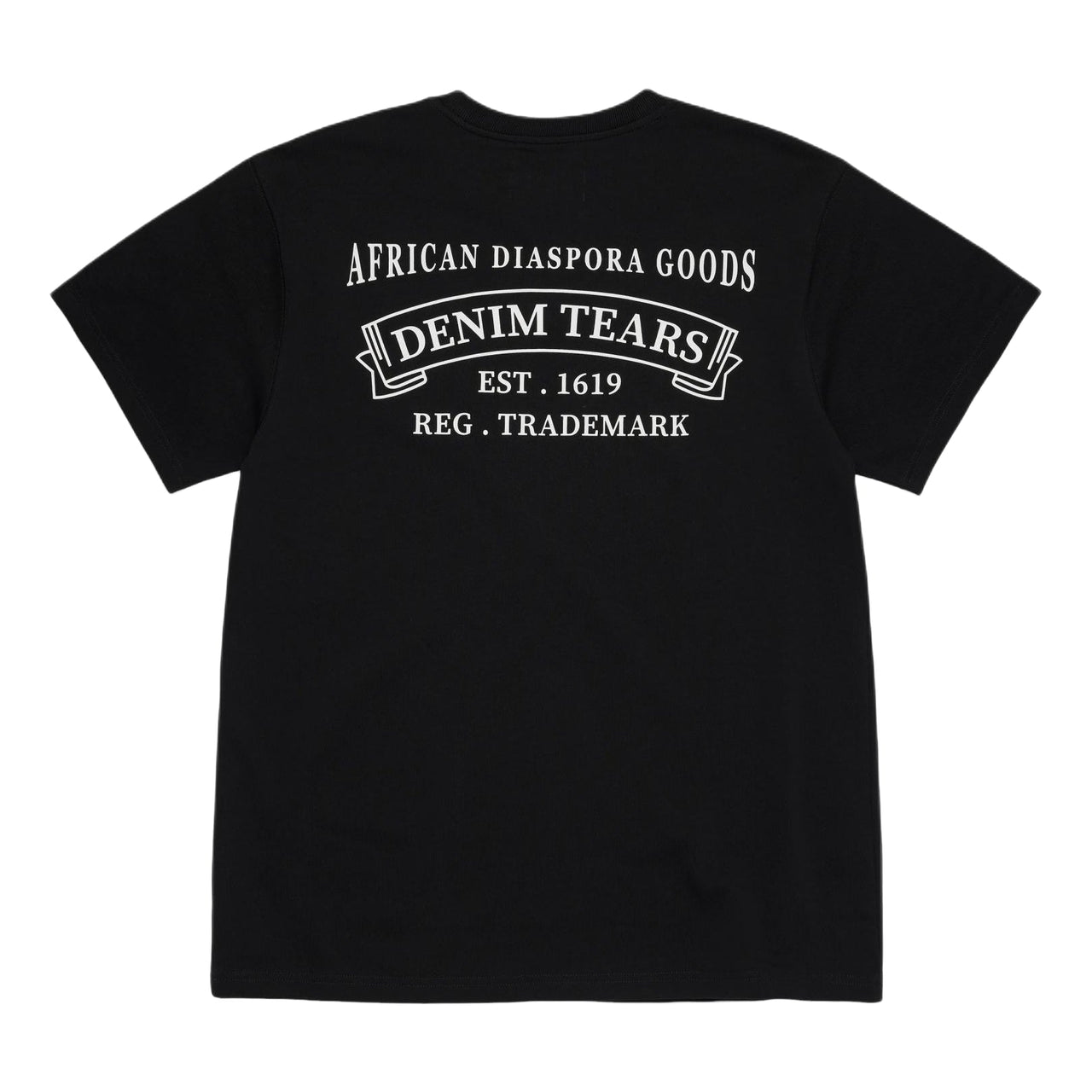Denim Tears ADG Banner T-Shirt 'Black' SS26TSS15732664