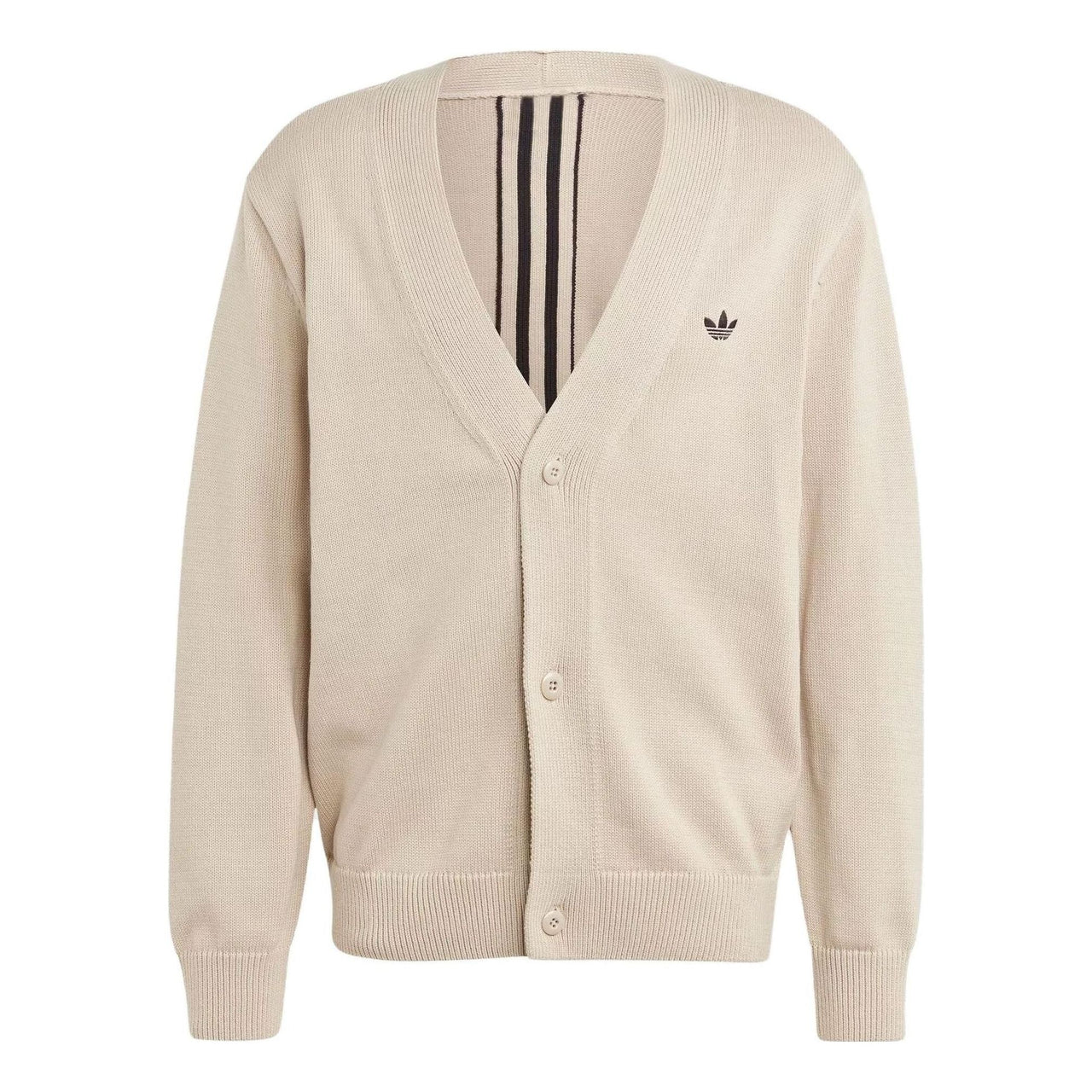 adidas Rifta Oversized Intarsia Cardigan Asia Sizing 'Beige' IM4649