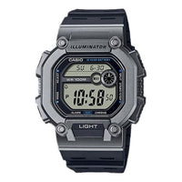 CASIO Sport Fashion Square Waterproof Sports Mens Black Digital W-737H-1A2