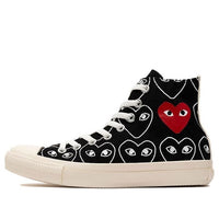 Converse CDG x Chuck Taylor All StarMulti-Heart 'Black White' 168982C