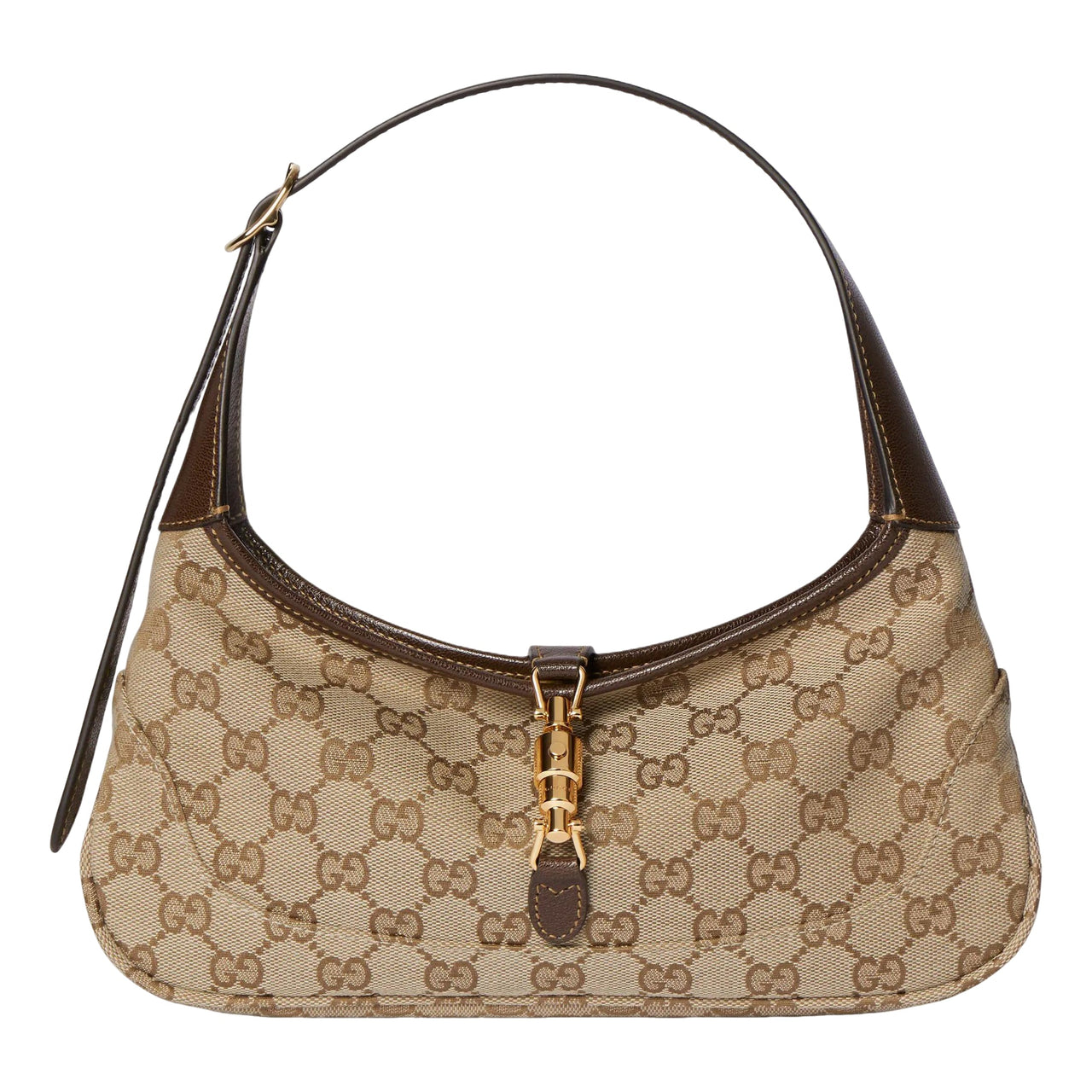 (WMNS) Gucci Jackie Slim Medium Shoulder Bag 'Sand Brown' 863137-FAFV2-9651
