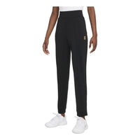 (WMNS) NikeCourt Dri-FIT Knit Tennis Trousers 'Black' DA4723-010