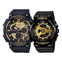 CASIO G-Shock Analog-Digital 'Black Gold' MCW-200H-9A&BA-110-1A