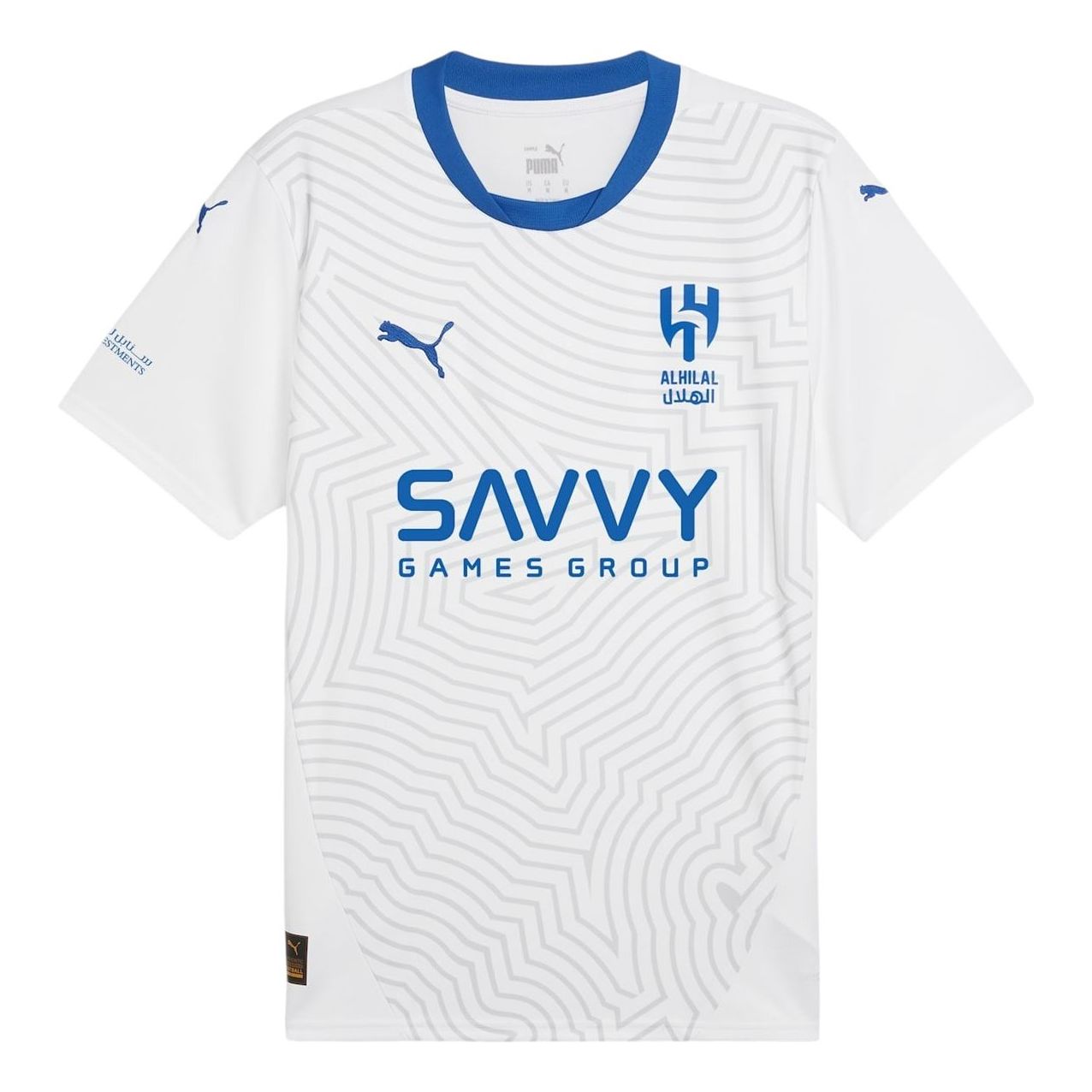 PUMA AlHilal Saudi FC 24/25 Away Jersey 'White' 778882-02