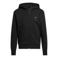 adidas Wuji Series Sportswear Casual Hooded Jacket 'Black' HN8978