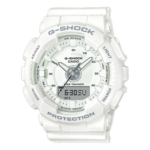 CASIO G-Shock Analog-Digital 'White' GMA-S130-7A