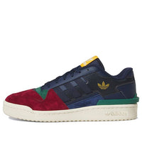 adidas Forum Exhibit Low 2.0 'Collegiate Navy Burgundy Green' HQ7116