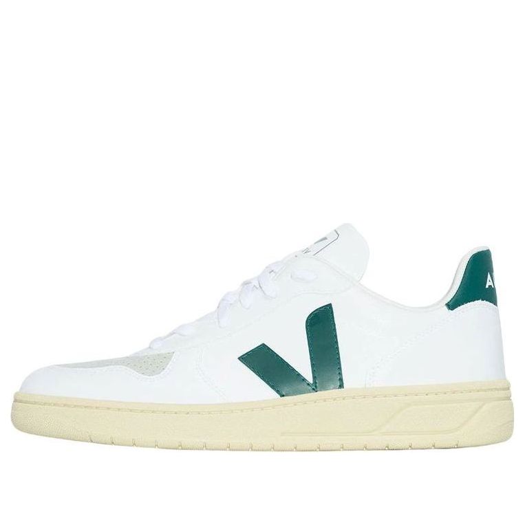 Veja V-10 Lace-Up Sneakers 'White Teal Green' VX072733