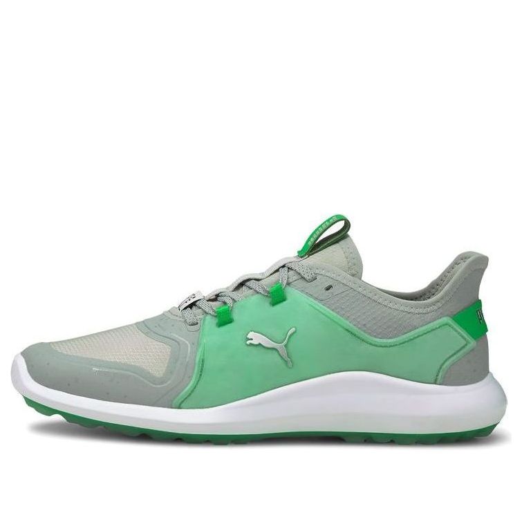 PUMA Ignite Fasten8 Flash Fm Golf Shoes Grey/Green 194700-01