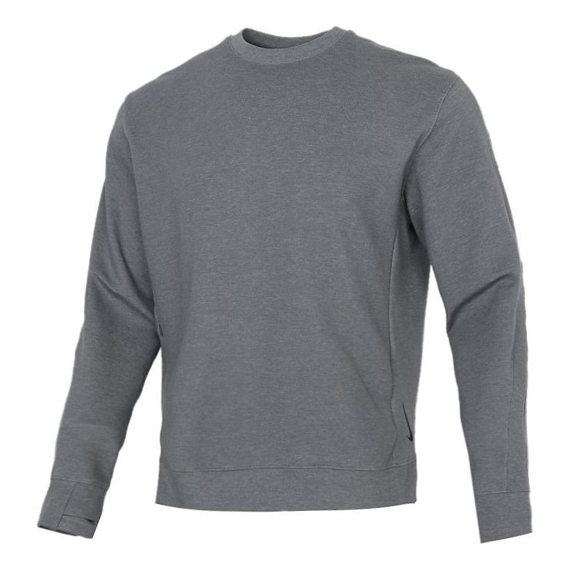 Nike MENS Yoga Crew-neck Casual Sports Grey CU6246-068