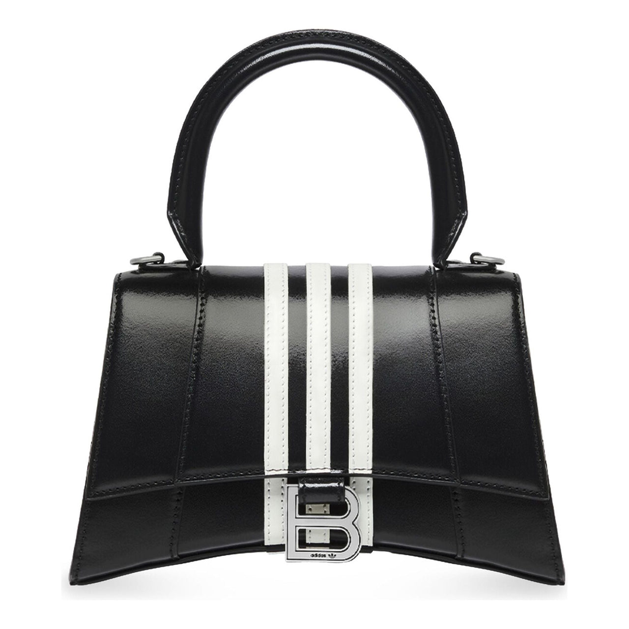 (WMNS) Balenciaga x adidas Hourglass Small Handbag 'Black' 593546210MA1091