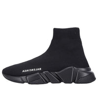 (WMNS) Balenciaga Speed Recycled Sneaker 'Black' 587280W2DB11013