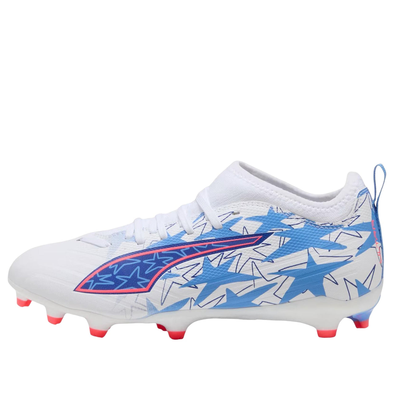 (GS) PUMA x Kidsuper x Christian Pulisic Ultra 6 Match FG/AG 'PUMA White Pink Lilac Dusky Blue' 109399-01