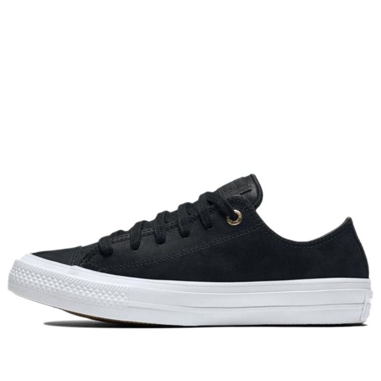 (WMNS) Converse Chuck Taylor All Star 2 Low 'Black' 555958C