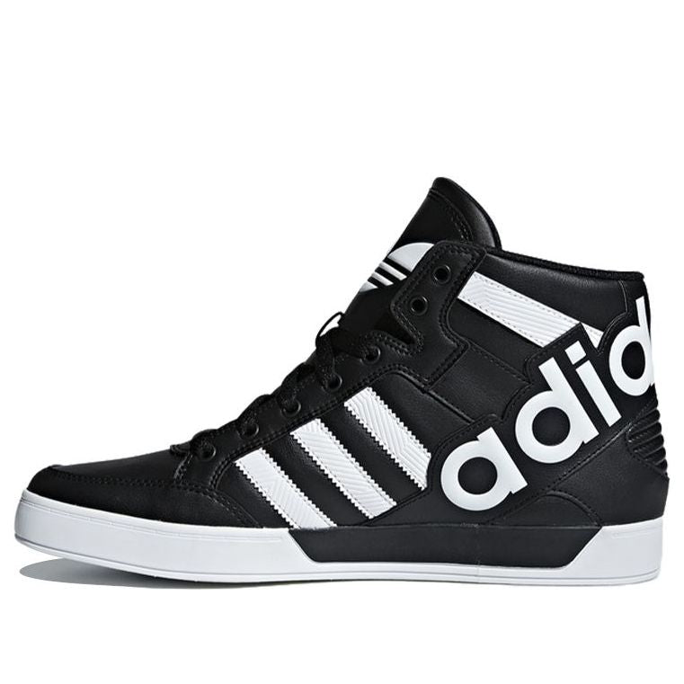 adidas originals Hardcourt Hi Big Logo 'Black White' CG7133