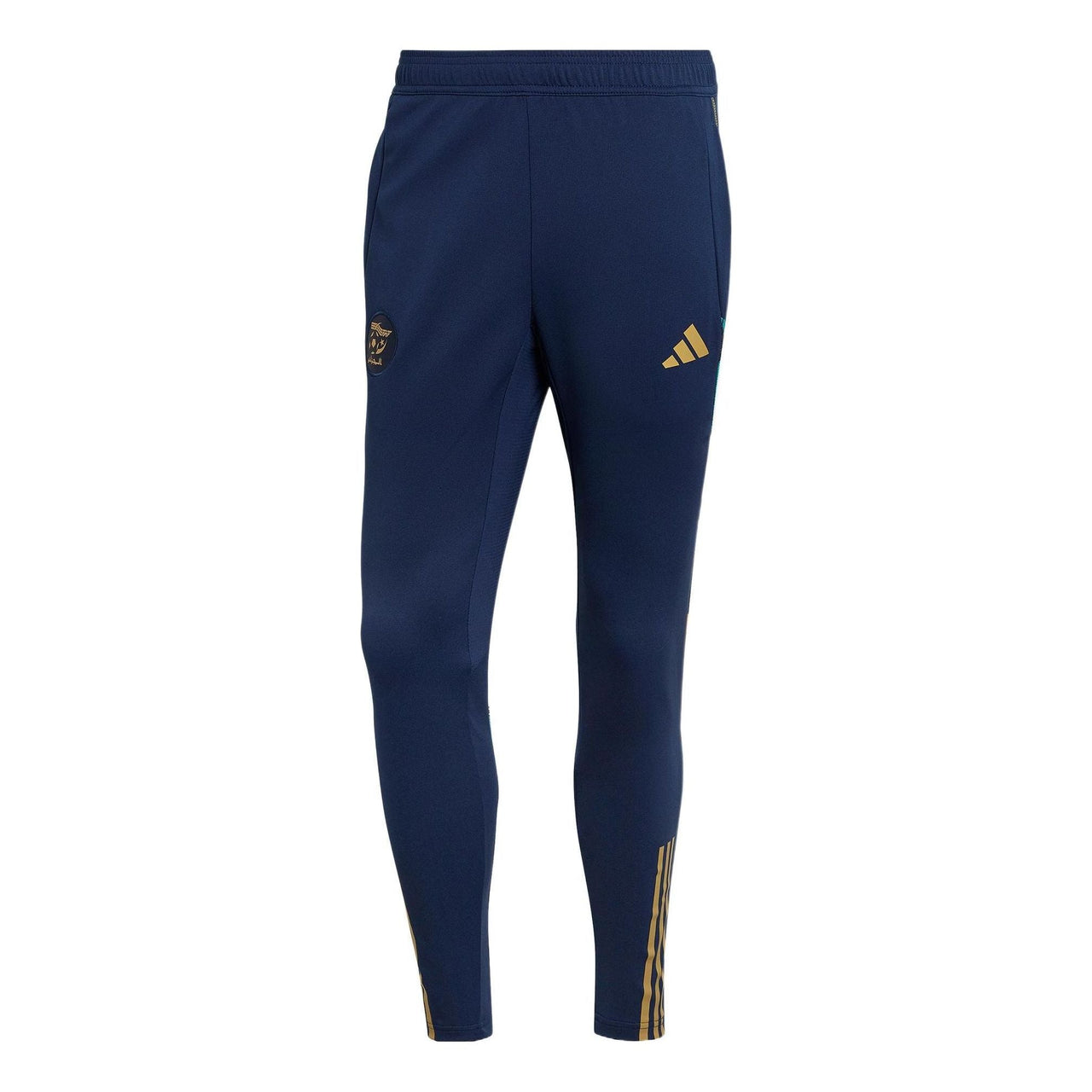 adidas Stripe Zipper Bundle Feet Sports Pants Men's Navy Blue HF1462