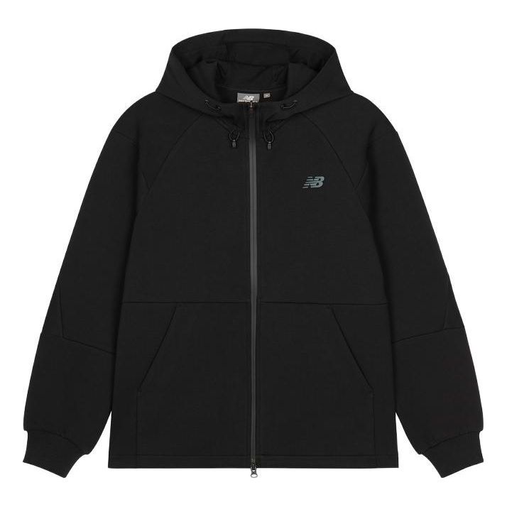 New Balance Classic Hooded Jacket Asia Sizing 'Black' 6DD38651-BK