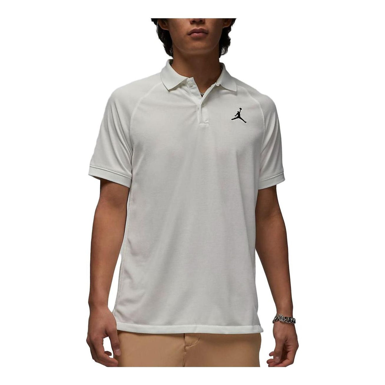 Air Jordan Dri-FIT Sport Golf Polo Shirt Asia Sizing 'Sail' DZ0541-133