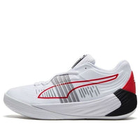 PUMA Fusion Nitro 'White High Risk Red' 195514-04