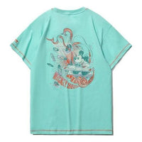 Li-Ning x Disney Sports Fashion Tee 'Aqua Blue' AHSR213-2