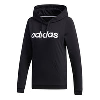 (WMNS) adidas neo Esntl Log Sweatshirt Black GJ7922