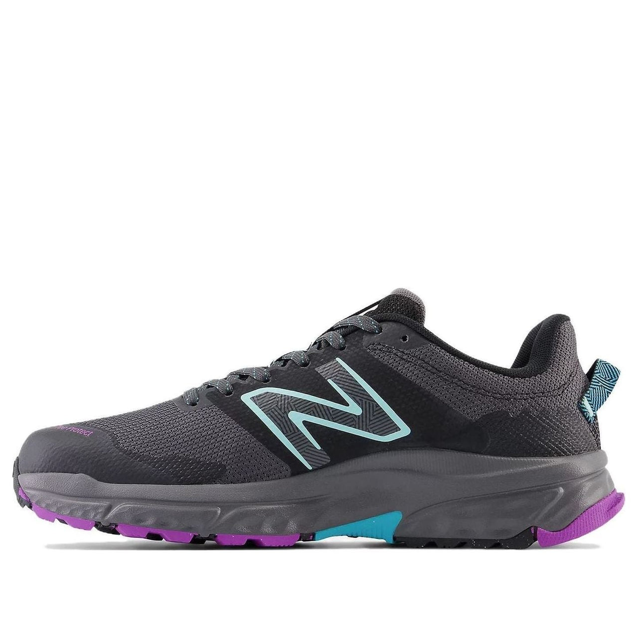 (WMNS) New Balance Fresh Foam 510 V6 Trail Running Shoes 'Black Purple Blue' WT510BA6