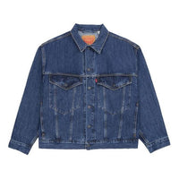 Men's Levis lapel Button Denim Jacket Blue 28789-0003