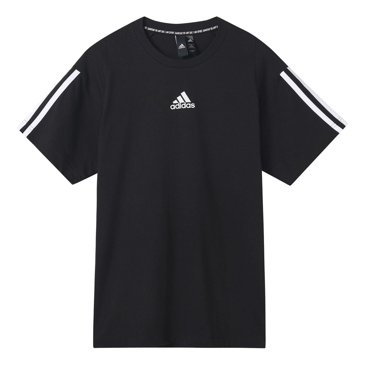 adidas Must Haves 3-Stripes Sport T-Shirt 'Core Black' DT9955