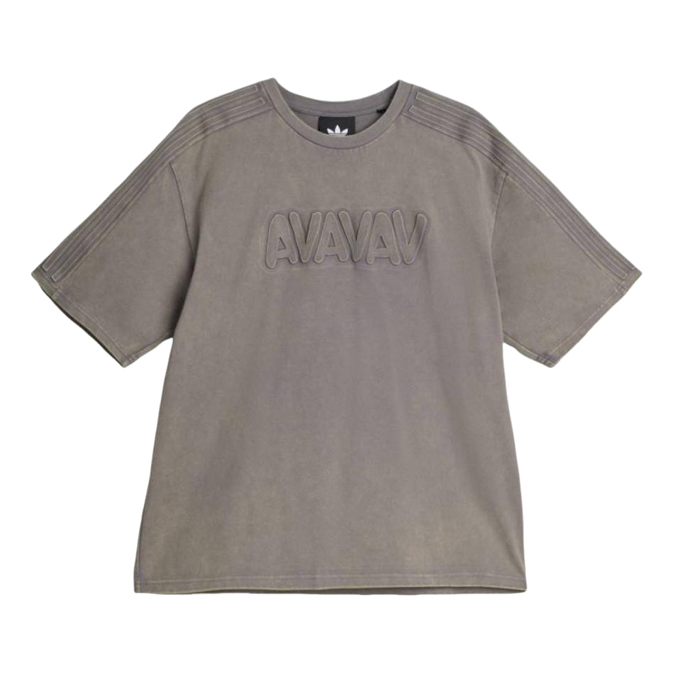(WMNS) adidas x Avavav T-Shirt Asia Sizing 'Grey Four' KF4976