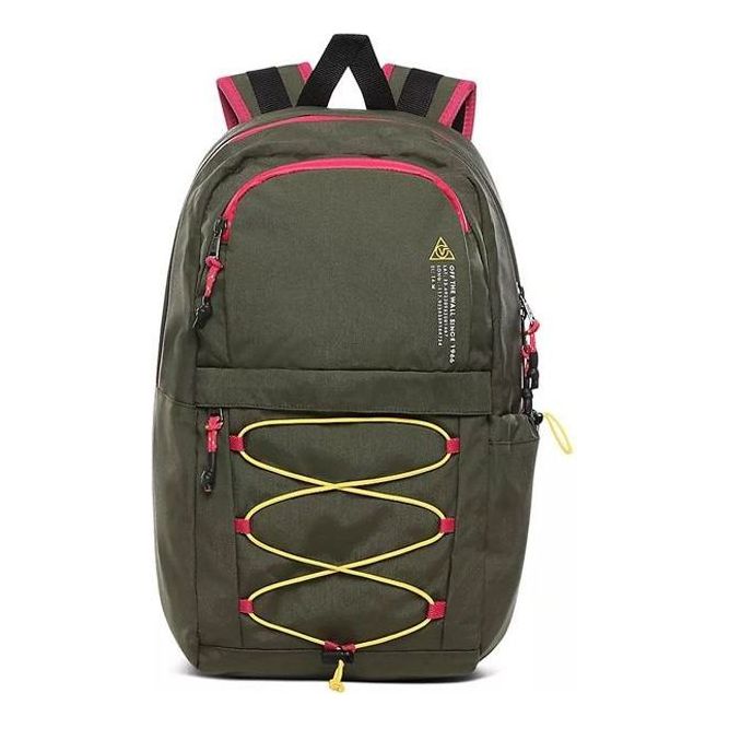 Vans 66 Supply Backpack 'Olive Green Red' VN0A4S8UKCZ