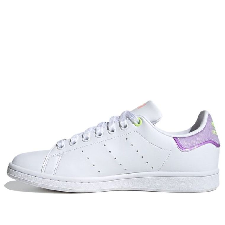 (WMNS) adidas Stan Smith 'White Purple Lime' FZ3653