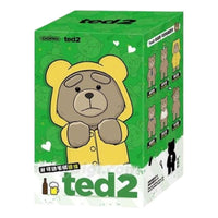 Pop Mart Ted2 Teddy Bear Action Plush Pendant Sealed Case (1 Blind Box) PPMT-2503-0035-1B