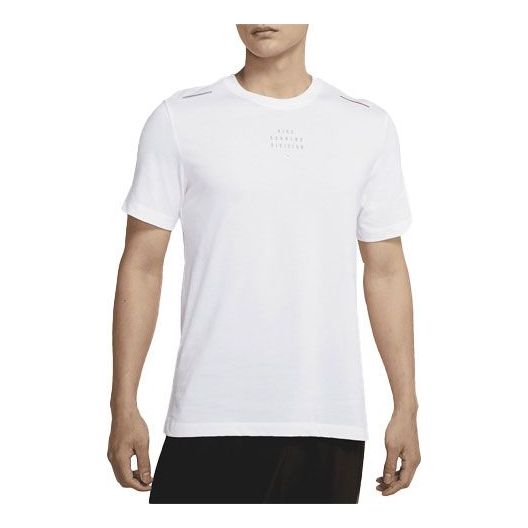 Nike Sportswear Quick Dry Knit Casual Sports Short Sleeve White DJ7816-100
