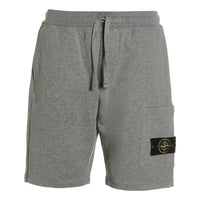STONE ISLAND Cargo Bermuda Short 'Melange Grey' 101564651-A0M64