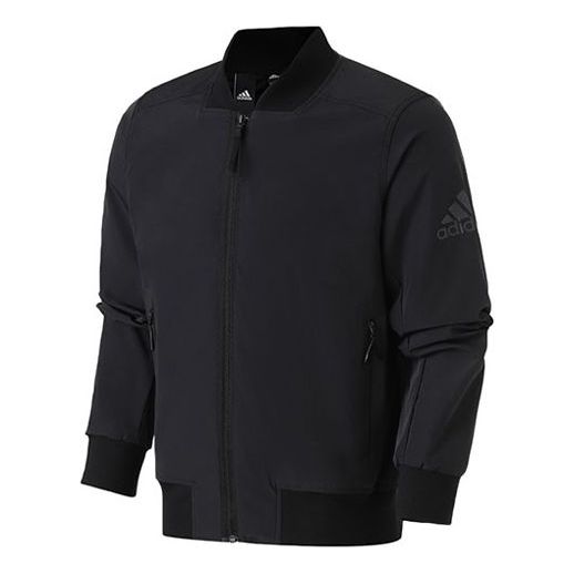 Men's adidas Casual Sports Stylish Woven Jacket Black DW4554